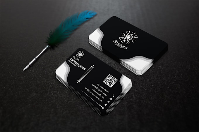 Gig Preview - Provide professional business card design