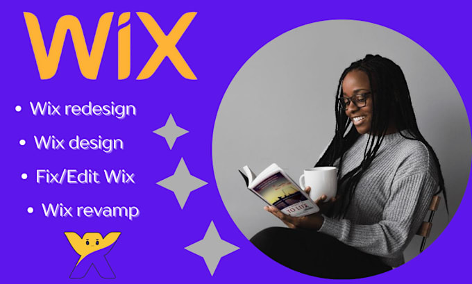 Gig Preview - Fix, edit, design wix website, wix editor x mobile view, revamp wix website