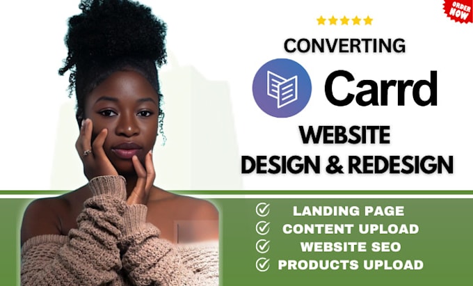 Gig Preview - Design professional tilda, carrd and vev website carrd carrd co landing page