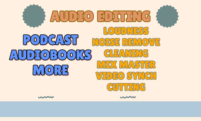 Gig Preview - Edit your audios podcast and co