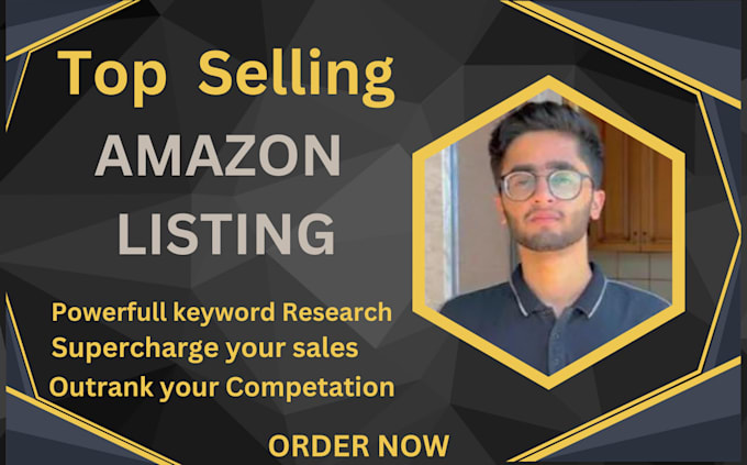 Gig Preview - Write your winning amazon  listing and SEO product description