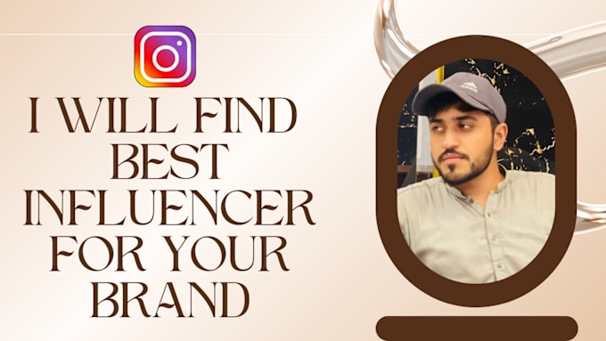 Gig Preview - Find best instagram influencer for your brand niche