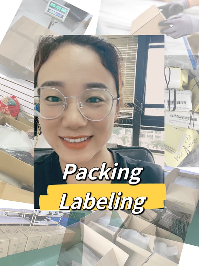 Gig Preview - Do repacking and re labeling service for you in china