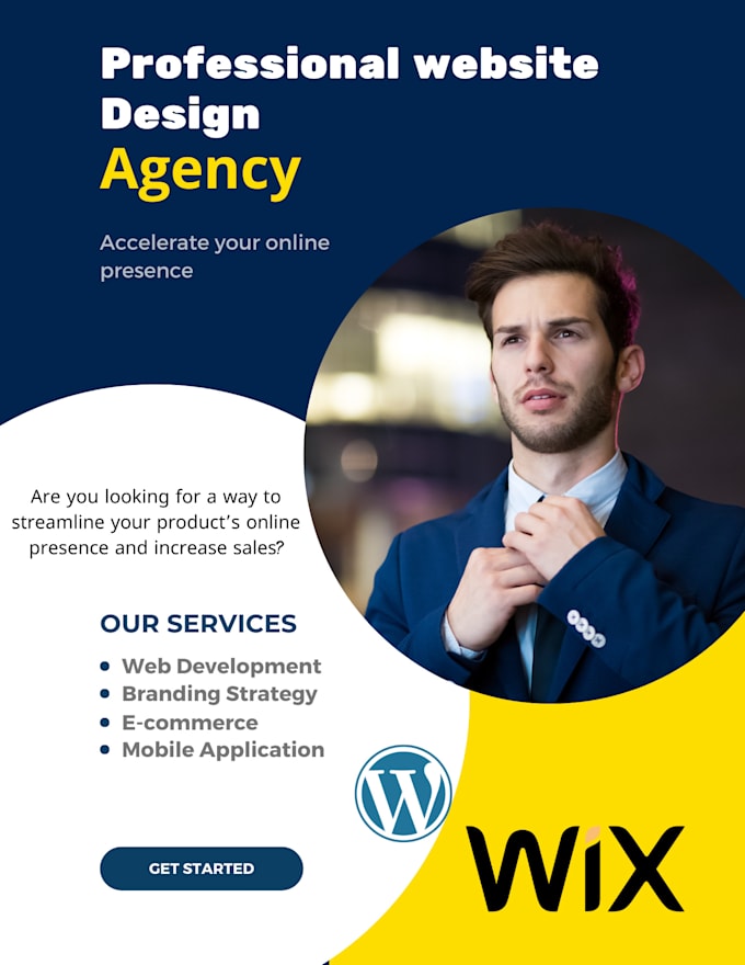 Bestseller - create a professional business website, landing page on wix website