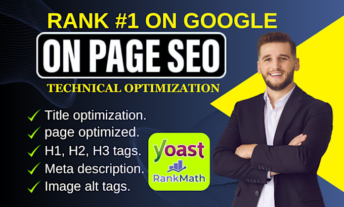 Gig Preview - Boost your website with expert wordpress on page SEO using yoast or rankmath