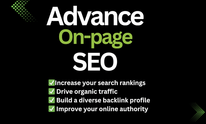 Gig Preview - Do advanced on page SEO for your website