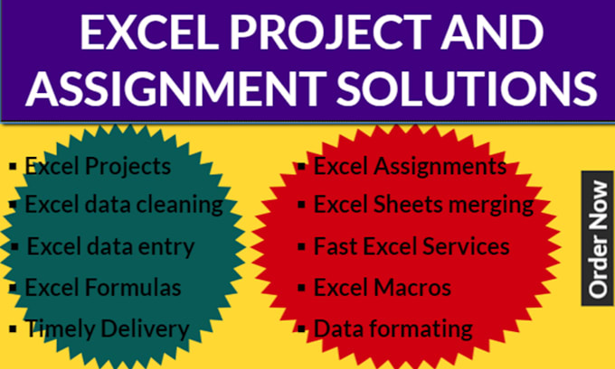 Gig Preview - Solve excel projects and assignments fast, accurate, and timely solutions