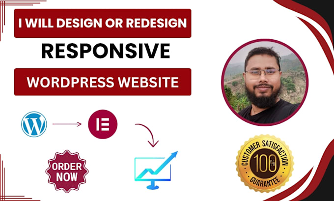 Gig Preview - Design upgrade build rebuild clone modify recover improve a wordpress website