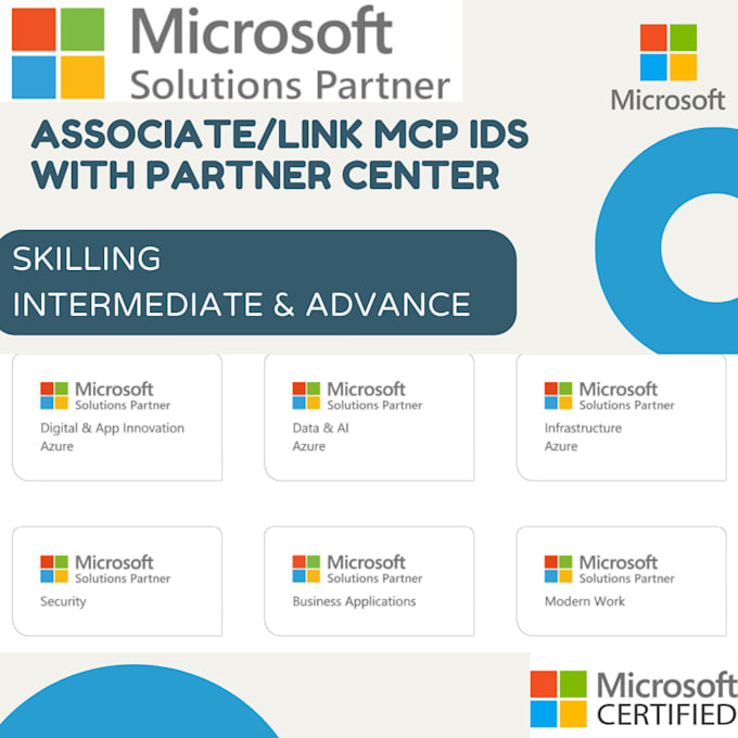 Bestseller - link mcp id with your organization for microsoft solution partnership