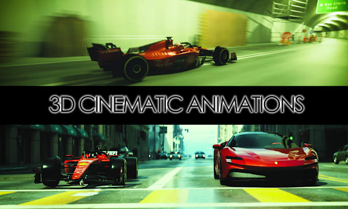 Gig Preview - Create stunning 3d cinematics for your game film and web 3