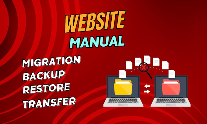 Gig Preview - Manually migrate, backup, move, transfer, or restore your wordpress website