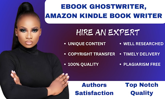 Gig Preview - Write 30k words ebook ghostwriter, children nonfiction ebook beta reader