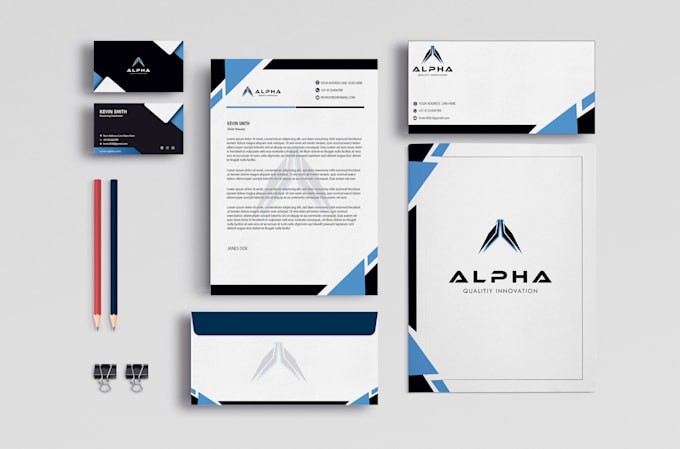 Gig Preview - Design stationery and business card for you