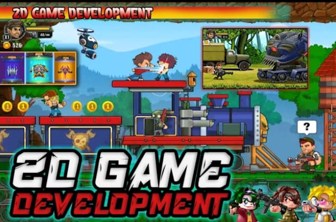 Gig Preview - Build 2d game app 2d game development 2d unity mobile game 2d video game rpg