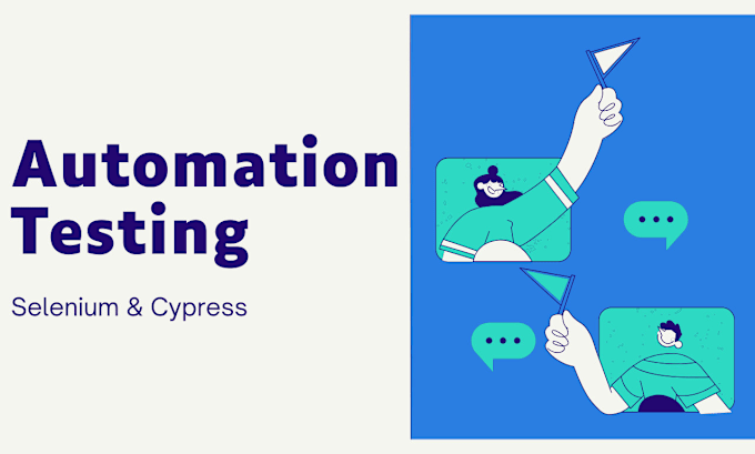 Gig Preview - Do automation testing with selenium and cypress