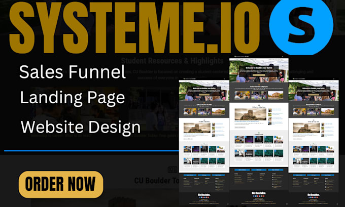 Bestseller - systeme io expert, landing page, wordpress oxygen builder website, clickfunnel