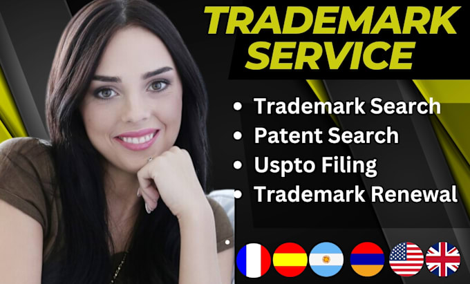 Gig Preview - Perform trademark search and file trademark on the uspto in US