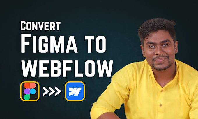 Bestseller - convert figma to webflow, or develop your webflow website