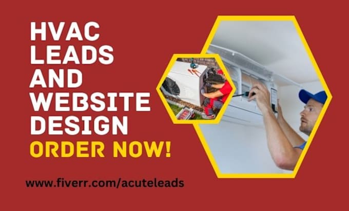 Gig Preview - Hvac leads hvac landing page hvac sales funnel home remodeling hvac website