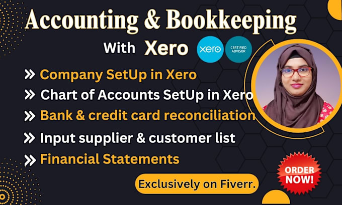 Gig Preview - Do accurate accounting and bookkeeping using xero