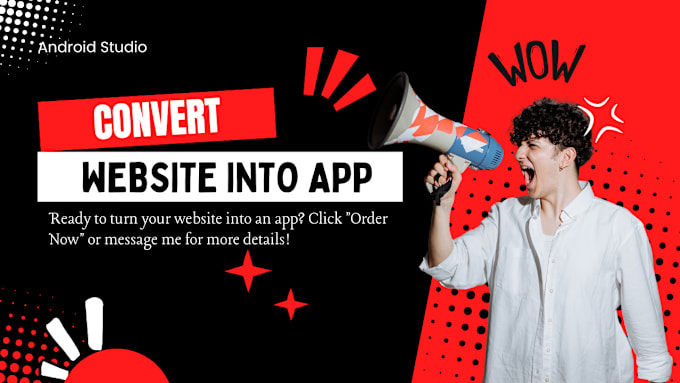 Gig Preview - Do convert your website into mobile apps