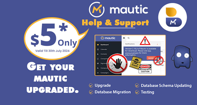 Bestseller - upgrade your mautic to latest version