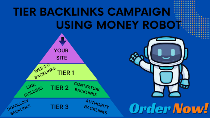 Gig Preview - Boost your SEO with 3 tiers backlinks campaign