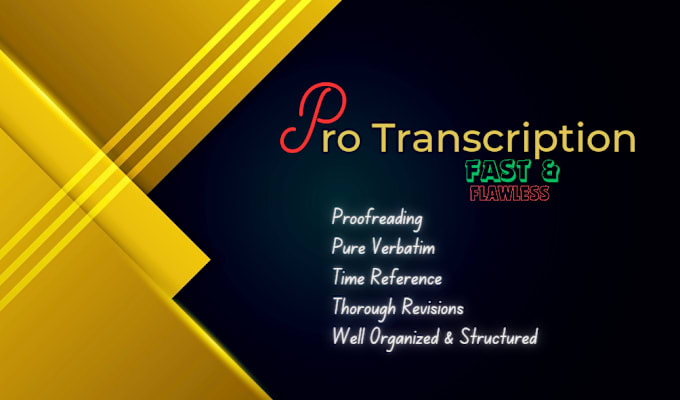 Bestseller - do transcription of your audios and videos