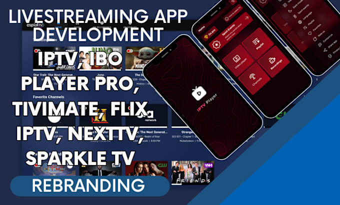 Gig Preview - Revamp tivimate, iptv, ibo player pro, sparkle tv,  any livestreaming app