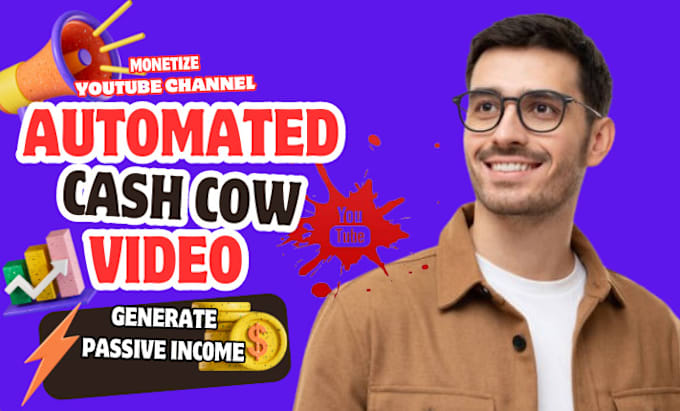 Gig Preview - Build monetize 2024 youtube automation channel, cash cow videos cash cow channel