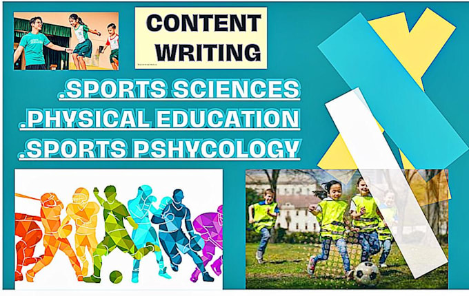 Gig Preview - Write physical education, sports sciences, sports pschology,article and research