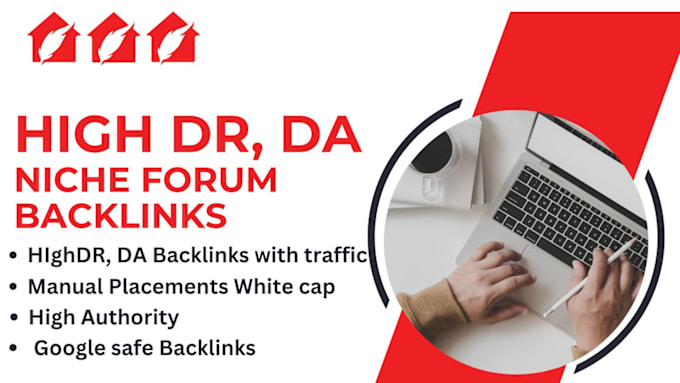 Gig Preview - Manual placement high dr da niche forum backlinks