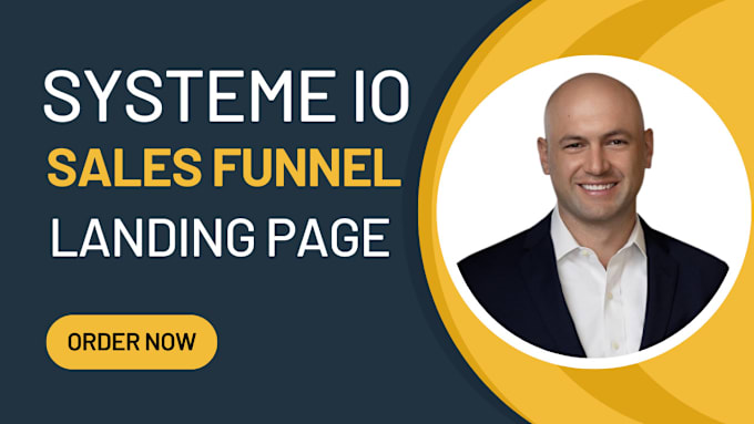 Gig Preview - Build systeme io sales funnel systeme io landing page cliclkfunnel sales funnel