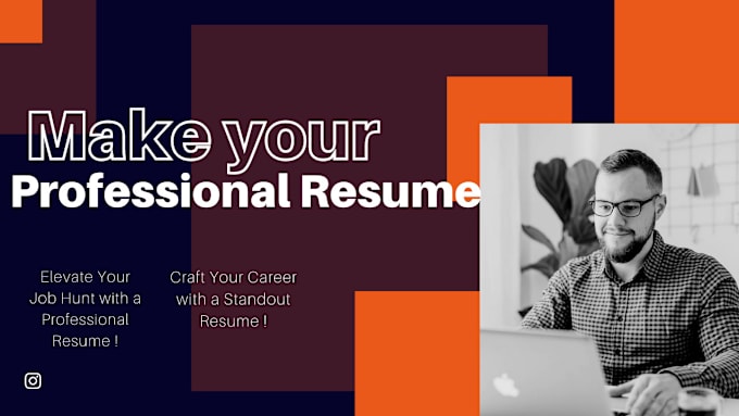 Gig Preview - Professional resume writing service