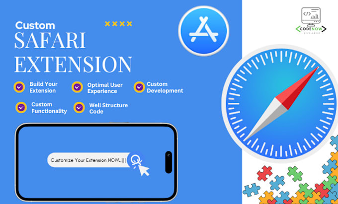 Gig Preview - Create, modify and fix safari extension