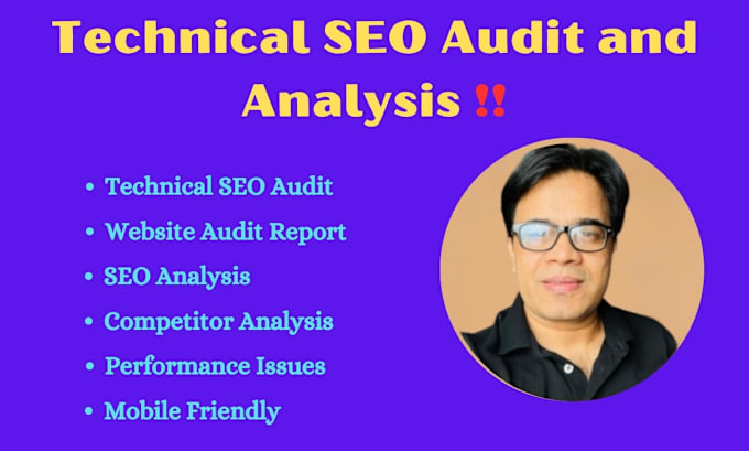 Gig Preview - Conduct technical SEO audits analyze the website and optimize for google ranking