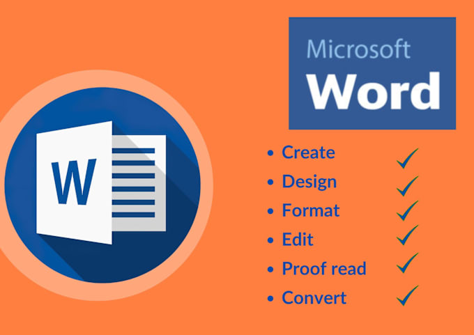 Gig Preview - Create, edit, or format microsoft word documents professionally