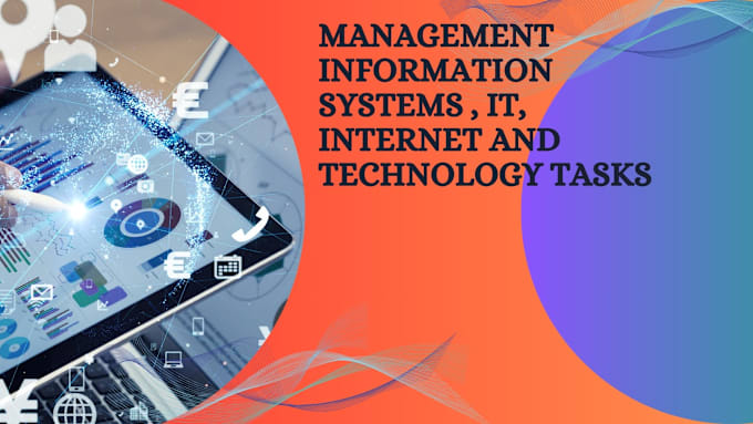 Gig Preview - Write management information systems, internet and technology content