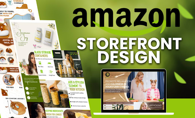 Gig Preview - Design top notch amazon storefront or amazon brand store