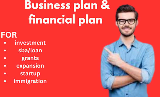 Gig Preview - Develop investor ready business plan, pitch deck, and financial plan