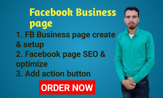 Gig Preview - Do facebook business page create and professionally setup