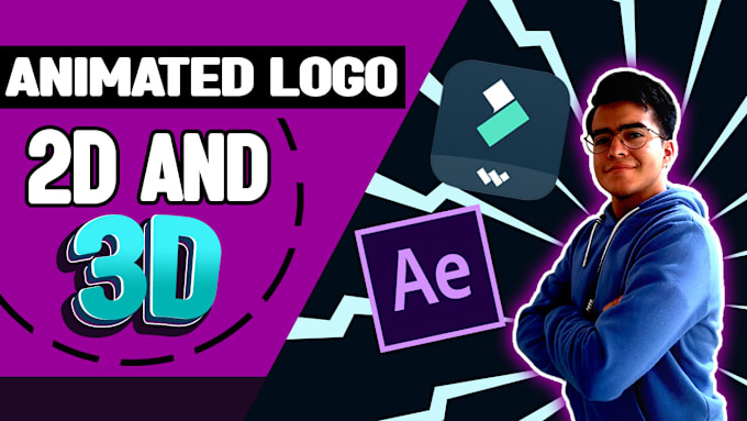 Bestseller - animate your logo or text in 2d and 3d