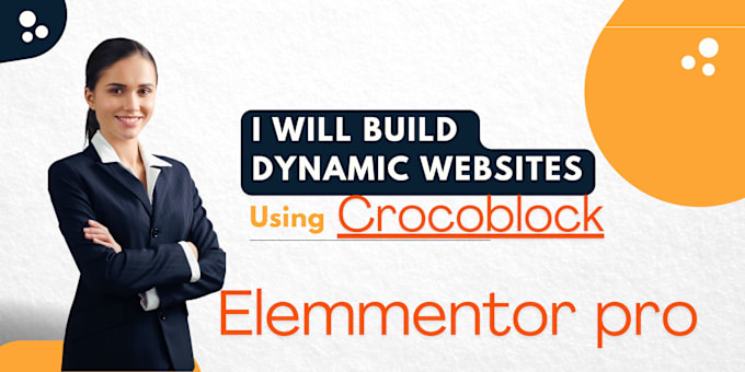 Gig Preview - Build dynamic wordpress website by crocoblock, elementor, jet engine