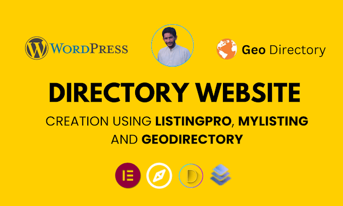 Gig Preview - Design directory website using listingpro or mylisting or any theme