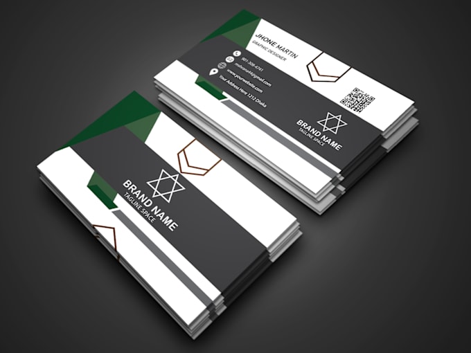 Gig Preview - Do modern luxury and uv gloss business card design