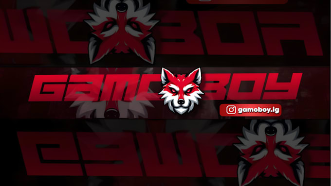 Gig Preview - Make an awesome gaming banner for youtube twitch twitter