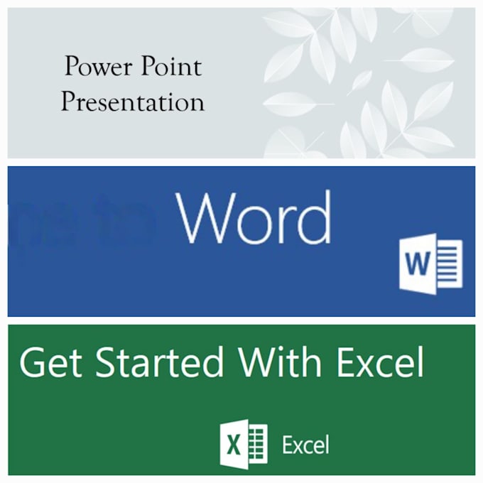 Gig Preview - Produce high quality word excel and powerpoint documents with ease 100