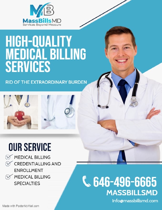 Gig Preview - Do medical billing, coding, payment posting, ar, credentialing