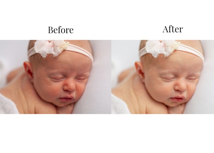 Gig Preview - Edit newborn baby, maternity photo retouch within 24 hours