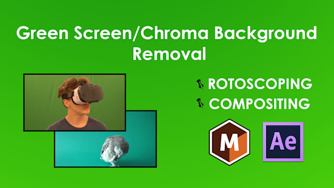 Gig Preview - Do professional green screen remove,  chroma keying